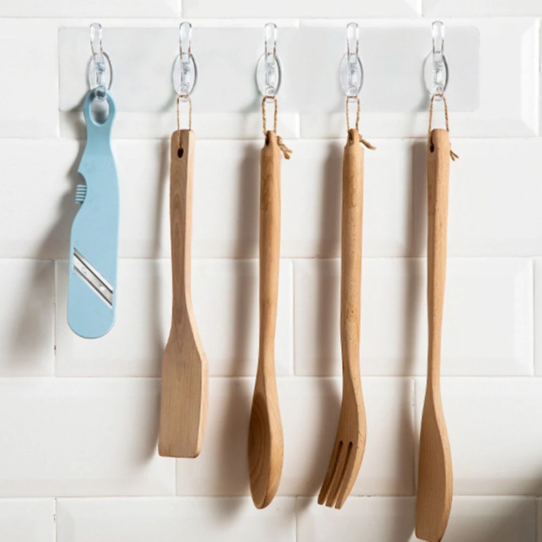 Self Adhesive Hooks 6 hooks layers (Pack of 2)