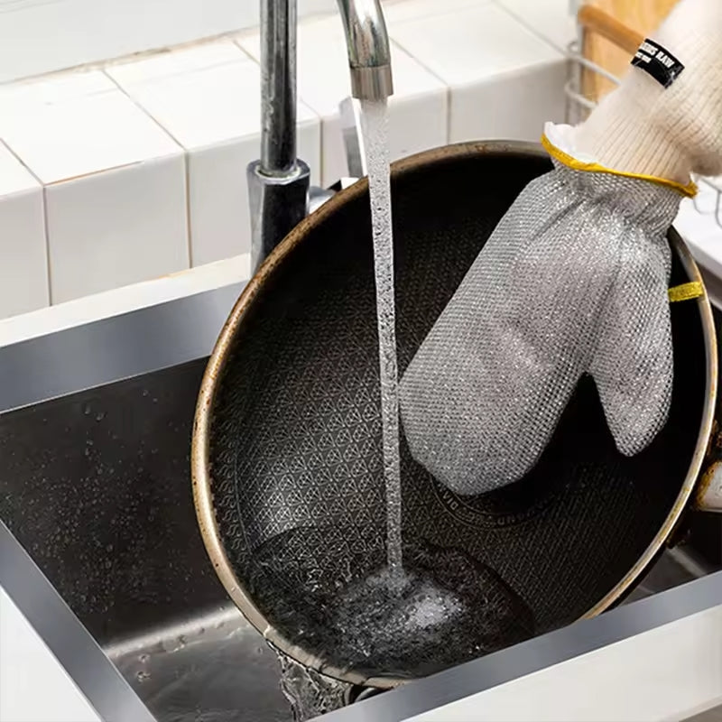 Dishwashing Wire Gloves (Pair)