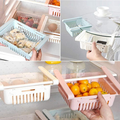 FRIDGE STORAGE BASKETS ( TWO PCS )