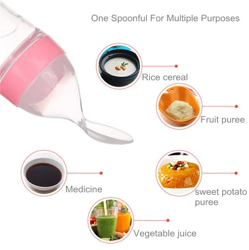 Dynamic Dropps® Baby Spoon Feeder | With Fruit Pacifier