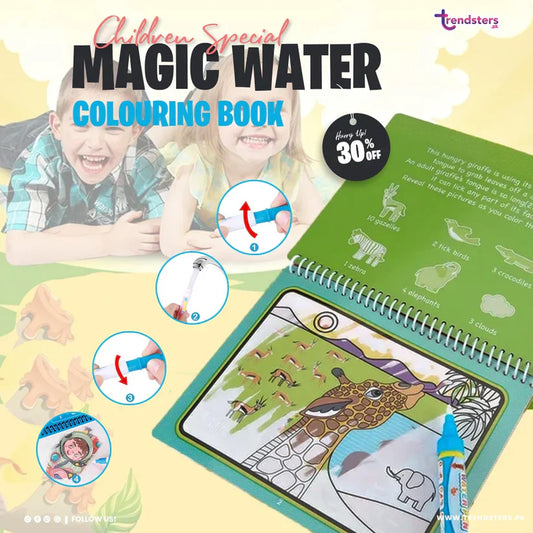 Dynamic Dropps® Magic Water Drawing Coloring Book