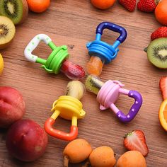 Dynamic Dropps® Baby Spoon Feeder | With Fruit Pacifier