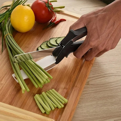 Dynamic Dropps® 2 in 1 Salad Chopper Vegetable Cutter