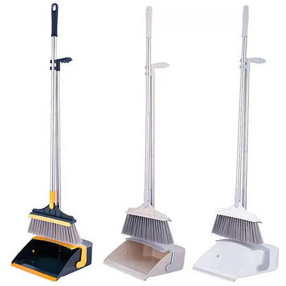 Dynamic Dropps® Attachable Broom with dustpan cleaning product