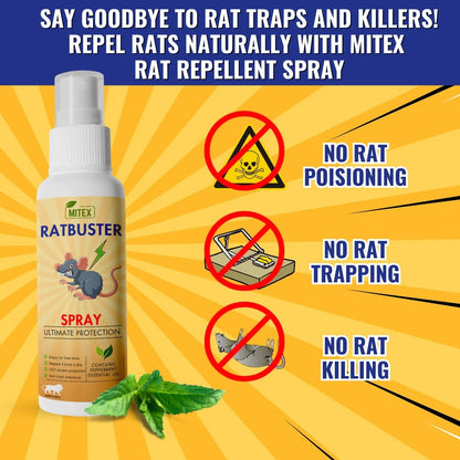 Ratbuster Spray Prevents Rat Attacks Pack of 3